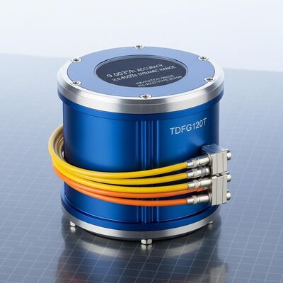 کیفیت گایروسکوپ فیبر نوری درجه TDFG120T با دقت 0.003°/h و دامنه پویایی ≥±400°/s در طراحی حالت جامد کارخانه